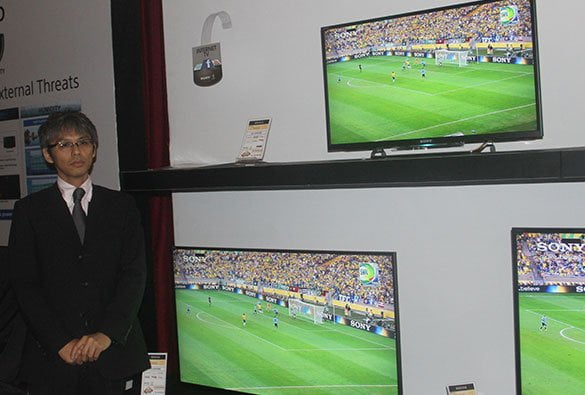 सोनीको एचडि ब्राभिया फोके टेलिभिजनहरु बजारमा