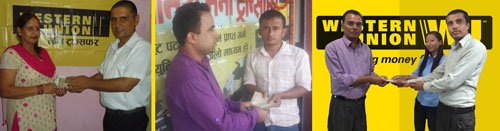 वेस्टर्न युनियनद्वारा १८औँ, १९औँ र २०औँ हप्ताको विजेता घोषणा