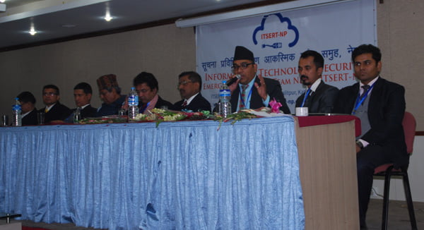 आपतकालीन अवस्थामा सूचना सुरक्षागर्न आईटिसर्ट नेपालको स्थापना