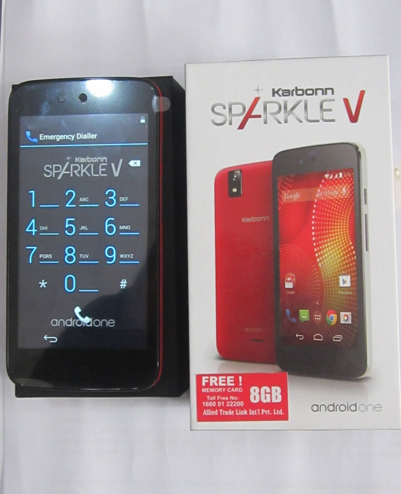 कार्वनको एन्ड्रोयड वान स्मार्टफोन ‘स्पार्कल भी’ बजारमा
