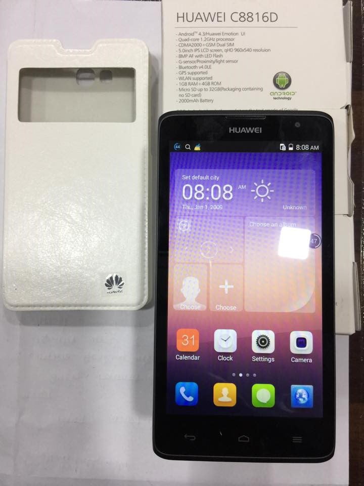 हुवावेको जिएसएम प्लस सिडिएमए स्मार्टफोन बजारमा