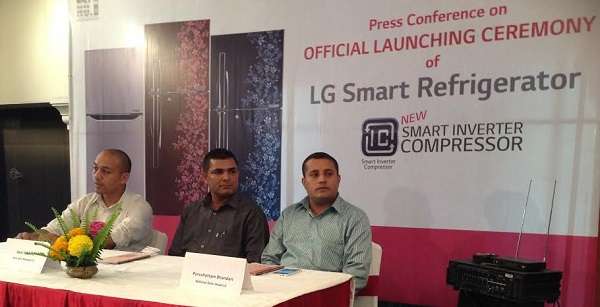एलजी स्मार्ट रेफ्रिजेरेटरमा साटफेर गर्न मिल्ने योजना