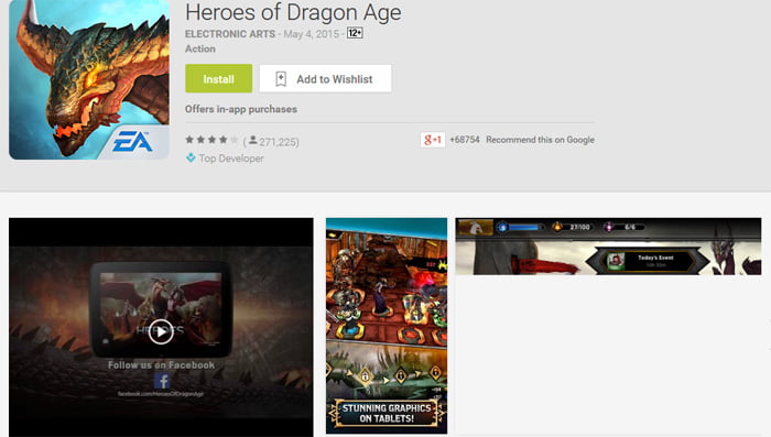 युवाहरुको लागि निकै रोमान्चक गेम ‘हीरोज अफ ड्रयागन एज’