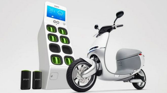 ब्याट्री बदल्न सकिने स्मार्ट स्कूटर यस्तो छ