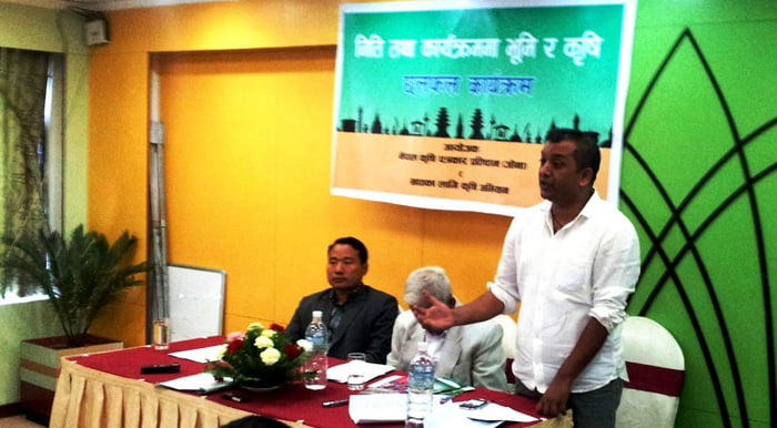 कृषि मन्त्रालय सर्वाधिक भ्रष्टः कृषि तथा जलस्रोत संसदीय समिति सभापति