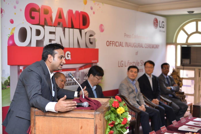 एलजीको नयाँ शोरुम कान्तिपथमा, दैनिक उपहार र लक्की ड्र साताभर