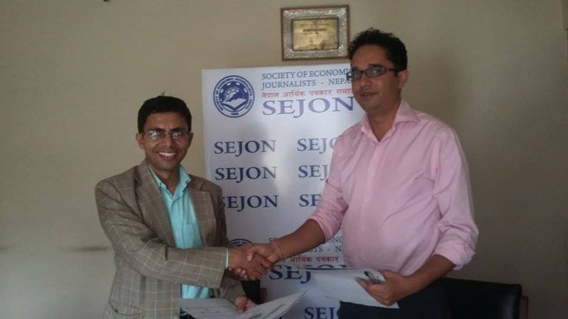 सेजन र एसआरसीएसबिच पूँजीबजार सम्बन्धी तालिम दिने सम्झौता