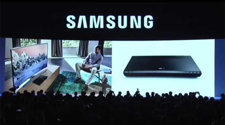 सामसुंगको अल्ट्रा हाई डेफिनिशन ब्लू रे प्लेयर
