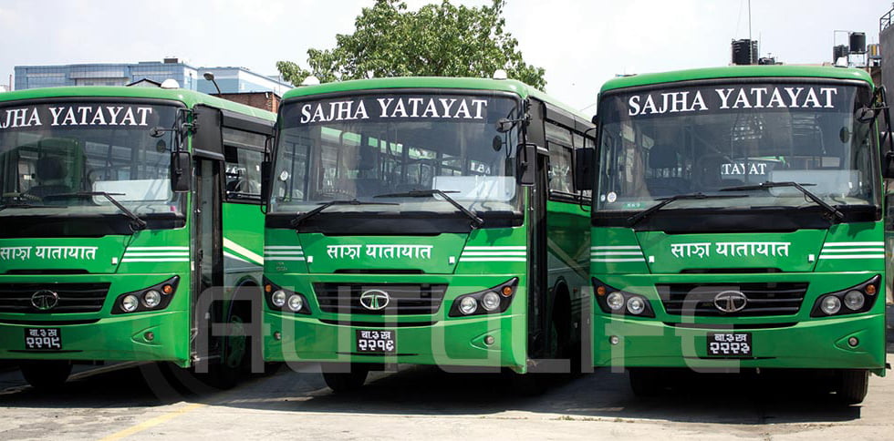 साझाले तीनमहिना भित्र ४८ वटा विद्युतीय बस ल्याउँदै, यस्तो हुनेछ बसमा सुबिधा
