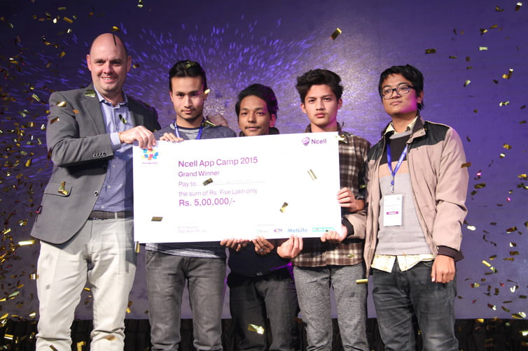 एनसेल एप क्याम्पमा अन्नेम्ड(भिआर)ले सर्वोत्कृष्ट विजेताको उपाधी हात पार्यो