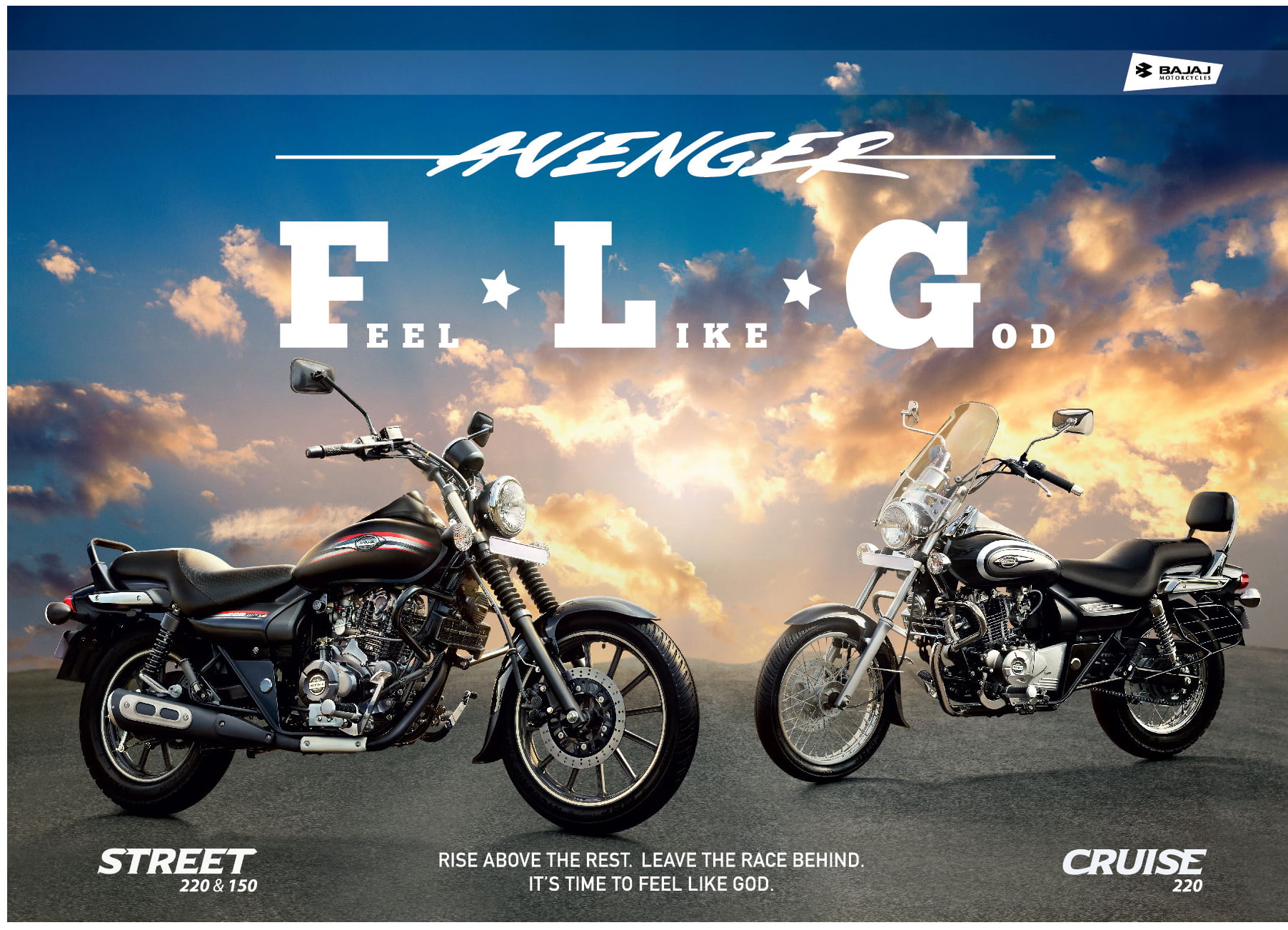 बजाजले एभेन्जर बाइक–२२० सहित अन्य दुई बाइक ल्यायो