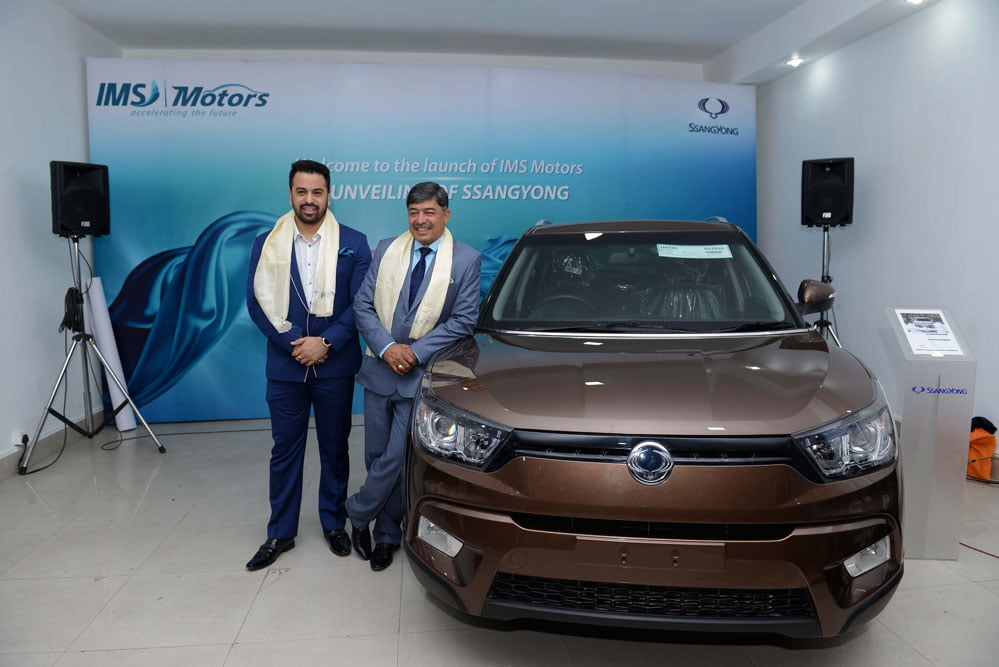 आइएमएस मोटर्स् अब साङयोङ मोटर्सको आधिकारिक वितरकमा नियुक्त