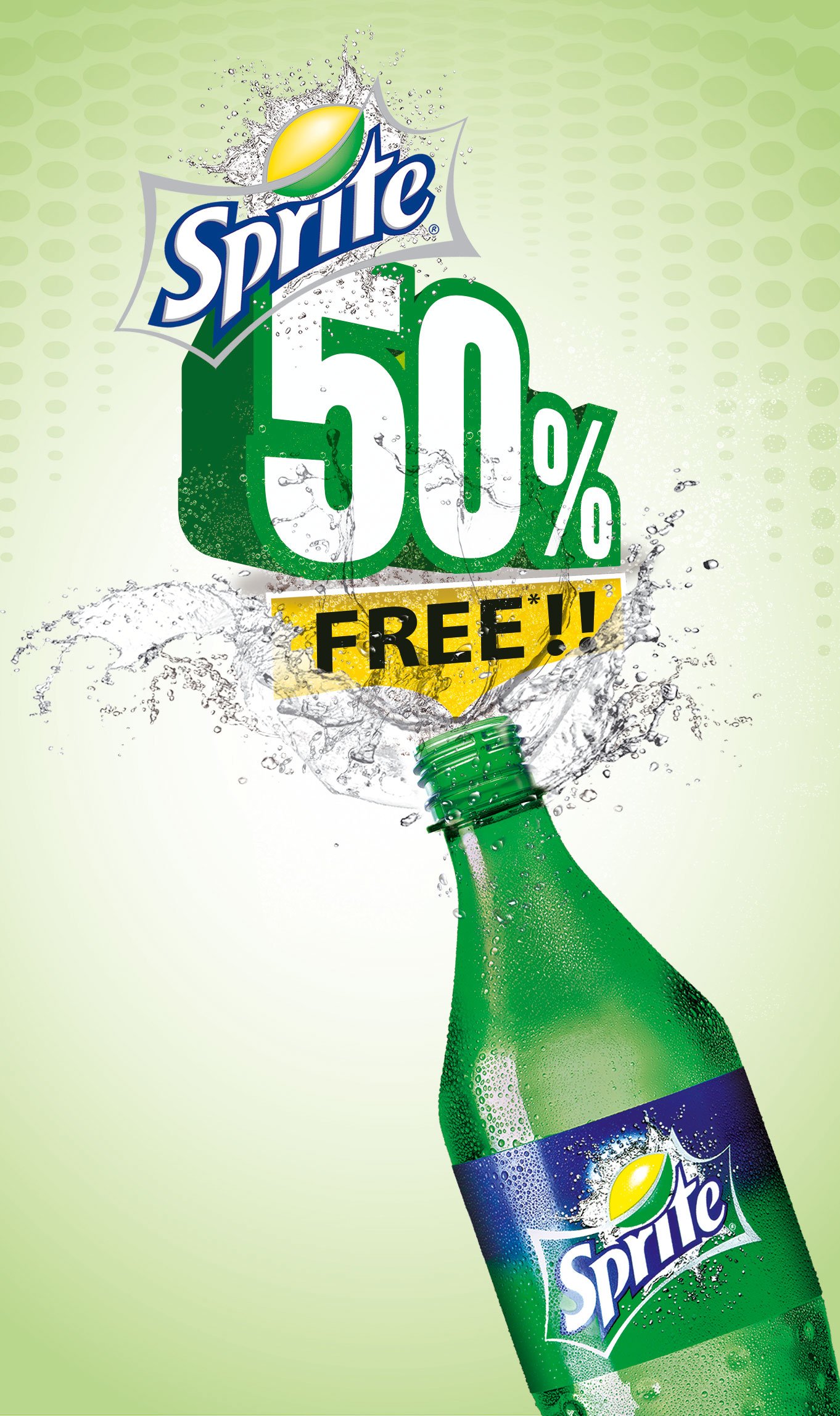 ५०० एमएलको मूल्यमा ७५० एमएल स्प्राइट