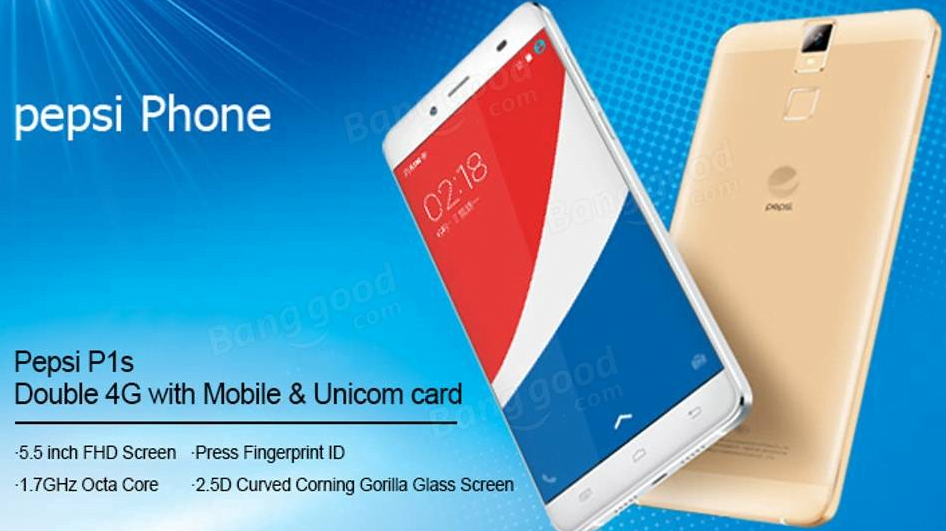 पेप्सीको स्मार्टफोन ‘पी वान एस’ किन्न सकिने, पेय पदार्थ उत्पादन गर्ने पेप्सीको पहिलो स्मार्टफोन