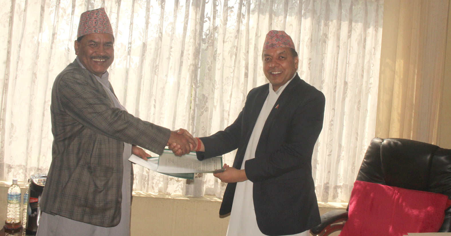 आन्तरिक राजस्व विभाग र राजस्व अनुसन्धान विभागबीच सूचना आदान प्रदान गर्ने सम्झौता