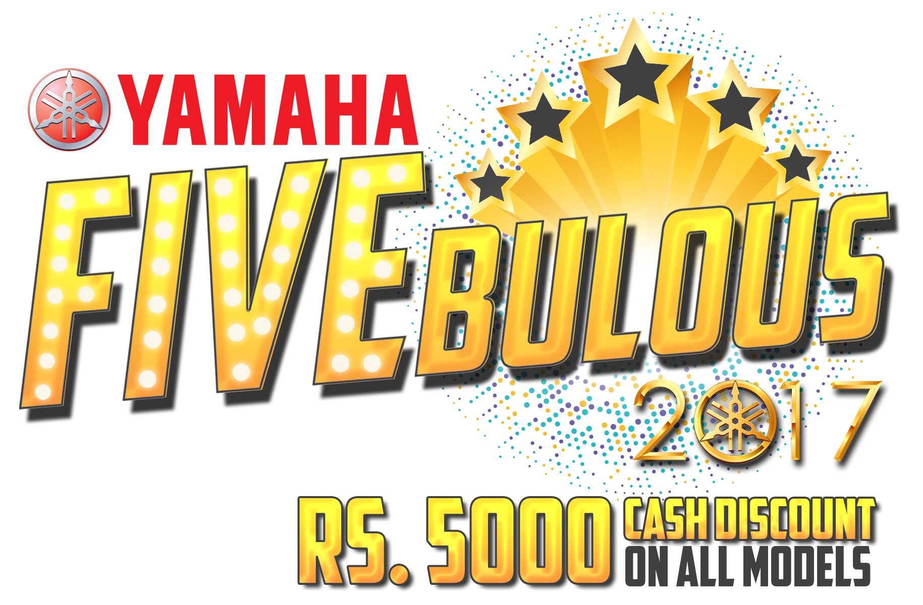यामाहाको नयाँ वर्ष अफर, ‘फाइभबुलस २०१७’