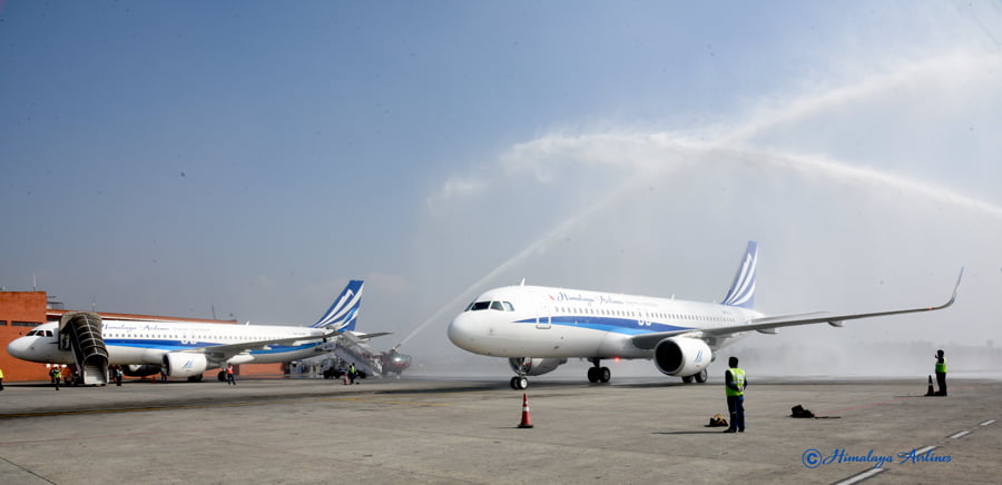 हिमालय एअरलाईन्सकाे दोस्रो नयाँ विमान अवतरण