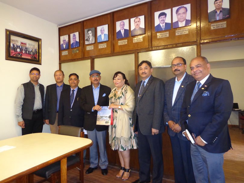 दक्षिण अफ्रिकी राजदूत र नेपाल समुद्रपार निकासी पैठारी संघबिच छलफल