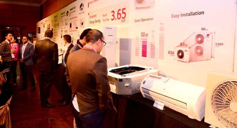 एलजी एयरकन्डिसनिङ कन्क्लेभ सम्पन्न, नयाँ भेराइटीका एयरकन्डिसनर बजारमा