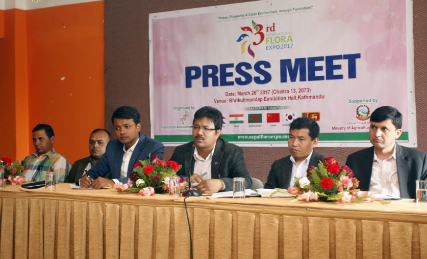 अन्तराष्ट्रिय पुष्प मेला चैत १७ देखि भृकुटीमण्डपमा