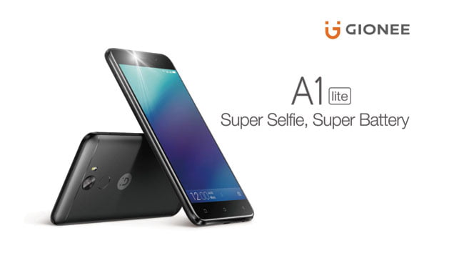 जिओनी ‘ए १ लाइट’ बजारमा आउँदै, फ्ल्याशसहित २० मेगापिक्सेलको सेल्फी क्यामरा