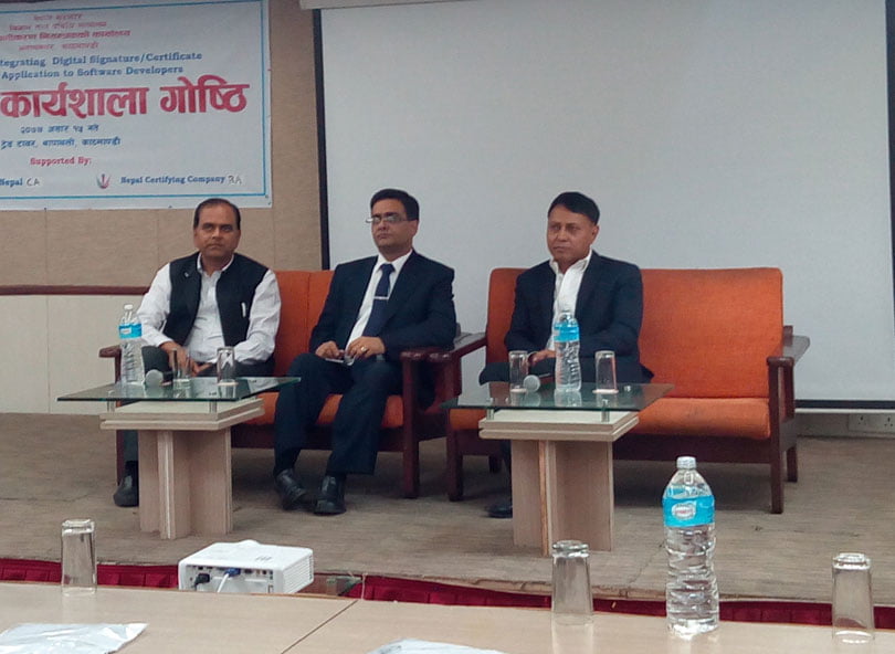 डिजिटल सिग्नेचरले अनधिकृत कारोबार रोकिनेः विज्ञान तथा प्रविधि सचिव