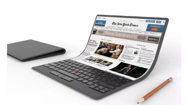 ल्यापटपलाई अब फाईल जसरी मोडेर राख्न सकिने