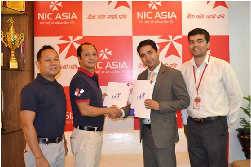 एनआईसी एशिया बैंक र नेशनल बैंकिङ्ग ईन्ष्टिच्युटबीच ‘जान्बी’ कोर्स संचालन गर्न सम्झौता