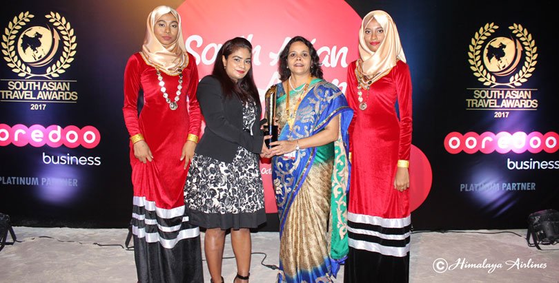 हिमालय एअरलाइन्सले पायो दक्षिण एशियाली ट्राभल अवार्ड