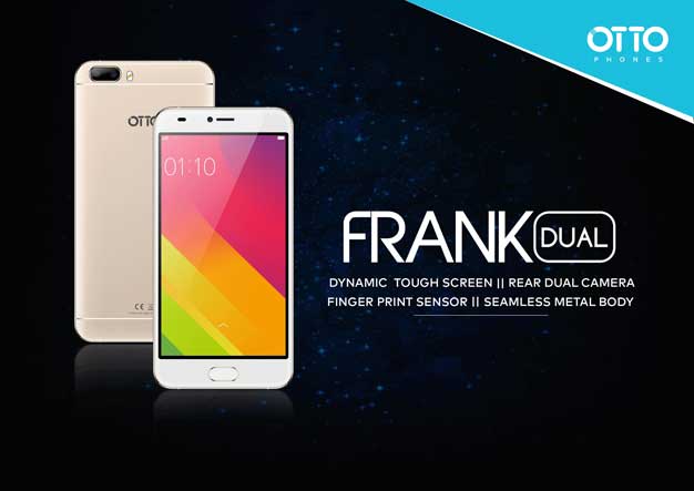 ड्यूल रियर क्यामेरा भएको बजेट स्मार्टफोन ‘ओटो फ्रान्क ड्यूल’ बजारमा