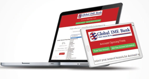 ग्लोबल आइएमई बैंकमा अनलाइनबाटै खाता खोल्न सकिने