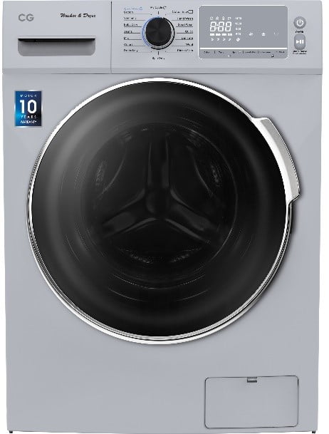 सिजीको वासर र ड्रायरसहितको फ्रन्टलोड वासिङ मेसिन बजारमा