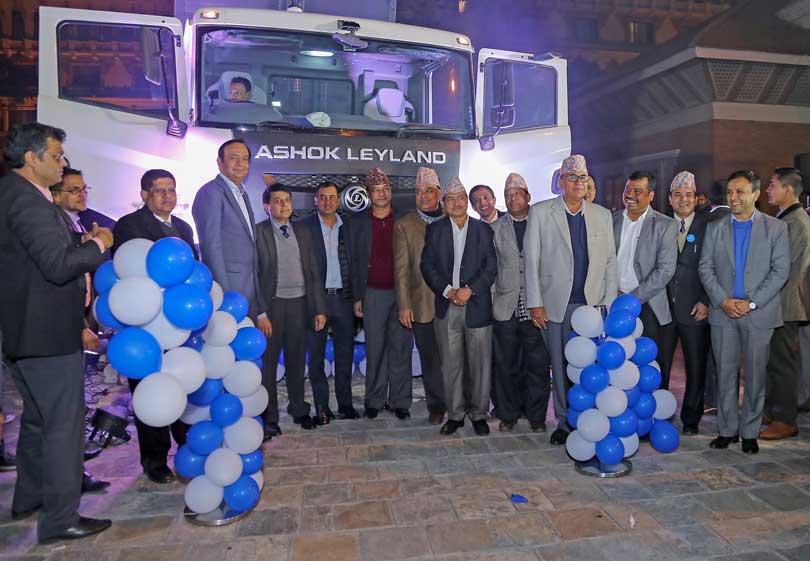 अशोक लेलैण्डको नयाँ क्याप्टेन टिपर नेपालमा