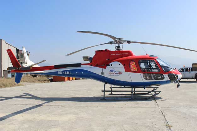 कैलाश हेलिकप्टर सर्भिसेजद्धारा सेवा शुरु