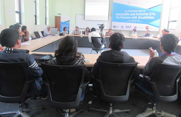 अपाङ्गता भएको व्यक्तिलाई सूचना प्रविधिमा सहयोग गर्न ‘प्रि ह्याकथन’