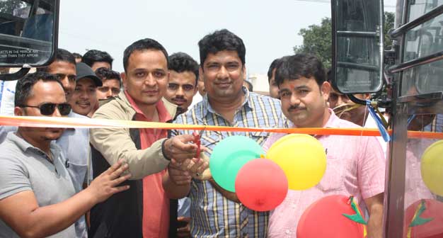 सुर्योदय यातायातद्धारा अशोक लेलैण्डका बसहरु पुर्वाञ्चलमा सञ्चालन