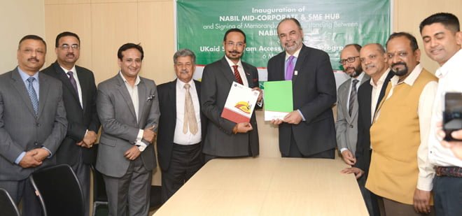 नबिल बैंकद्वारा एसएमई हबको स्थापना, लघु, साना तथा मझौला ब्यवसायको क्षेत्रमा लगानी प्रवद्र्धन गर्न युकेएड सक्षमसँग हातेमालो