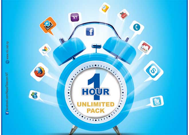 टेलिकमको ‘वन आवर अनलिमिटेड प्याक’ योजना, १८ रुपैयाँमै जीएसएम र सिडिएमएको सेवा पाईने