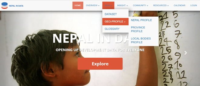 ७ प्रदेशका ७५३ स्थानीय निकायका तथ्यांक हेर्न पाईने भूगोल प्रोफाइल सार्वजनिक