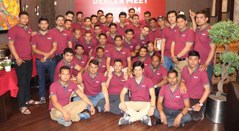 एक्साइड ब्याट्रीले डिलरहरुलाई दुबई र अजरबैजनको भ्रमण गरायो