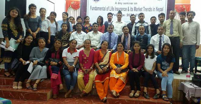 जीवन बीमा सम्बन्धी एक दिवसिय सेमिनार सम्पन्न