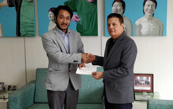 हिमालयन बैंकद्धारा एचबिएल—दायित्व फेलोसिप अवार्ड २०१८ प्रदान