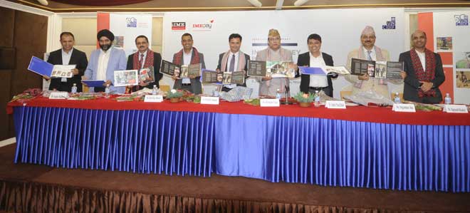 आइएमईको व्यावसायीक यात्रा समाविष्ट पुस्तक अनावरण