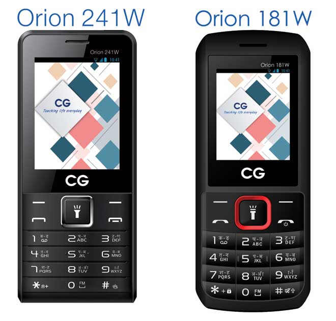 सिजी मोबाइल्सको दुई नयाँ फीचर फोन बजारमा