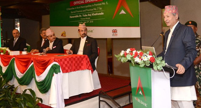 नबिल बैंकको थप १२ नयाँ गाँउपालिका शाखाहरु संचालनमा