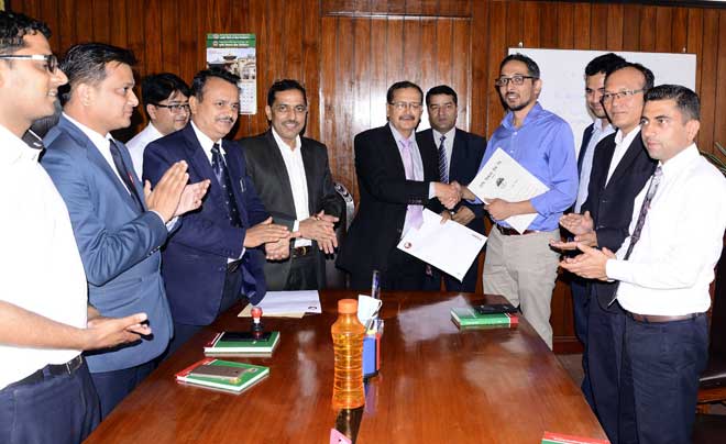 कृषि विकास बैंक र एफवान सफ्टबीच इन्टरनेट बैंकिङका लागि सम्झौता