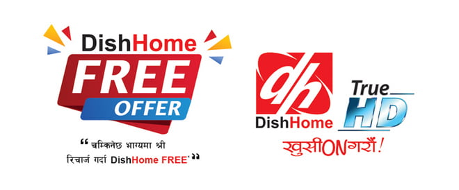 डिसहोमले ल्यायो ‘डिसहोम फ्रि अफर’, रिचार्ज गर्दा जडान उपकरण सित्तैमा