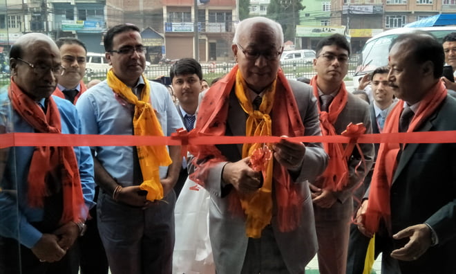 प्राइम कमर्सियल बैंकको शाखा भक्तपुरको गठ्ठाघरमा