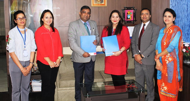 मेगा बैंक र लाइफ इन्स्योरेन्स कर्पोरेशनबीच बैंकास्योरेन्स सम्झौता