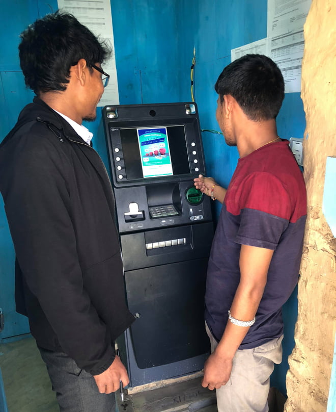 सिटिजन्सद्वारा हुम्लामा एटिएम सञ्चालन